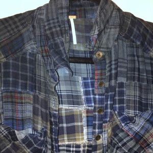Free People Tops - Free people plaid button down Free People Tops - Free people plaid button down